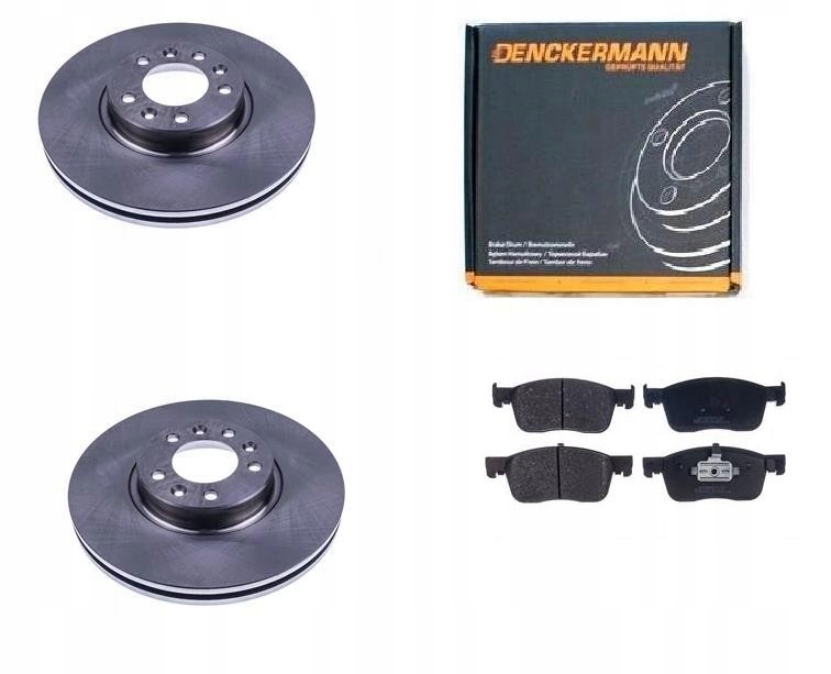 Kotouče Destiček Citroen Jumpy Peugeot Expert III 2016- Fiat Scudo Přední 304MM