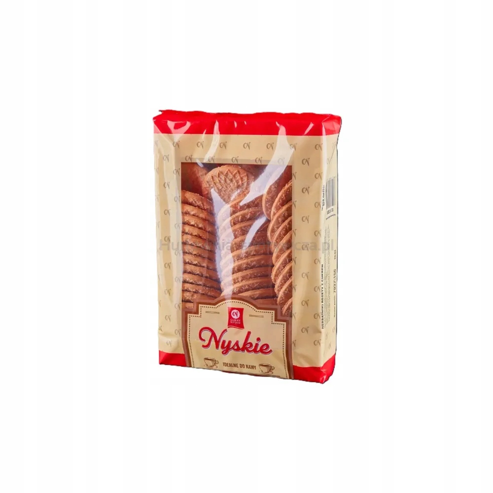 Levně Sušenky Rozety s cukrem 600 g Cukry Nyskie