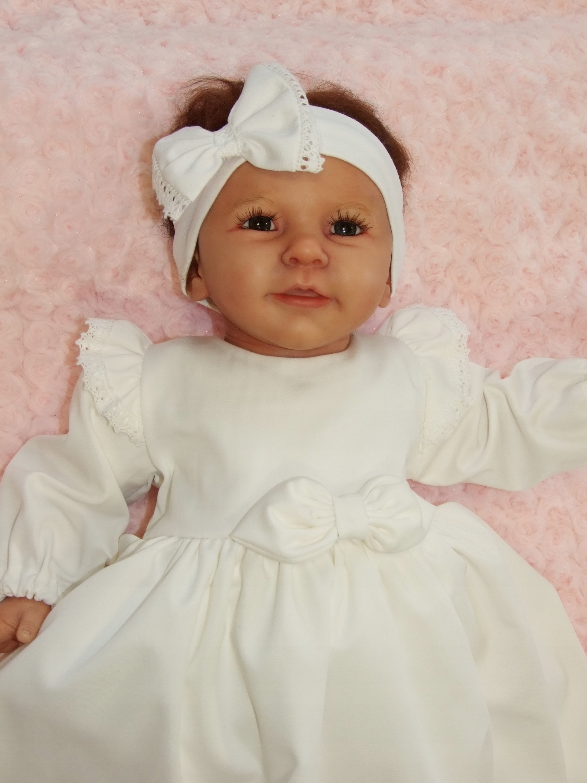 Sukienka do chrztu bawełniana 62r Wiosenna Rozmiar 62