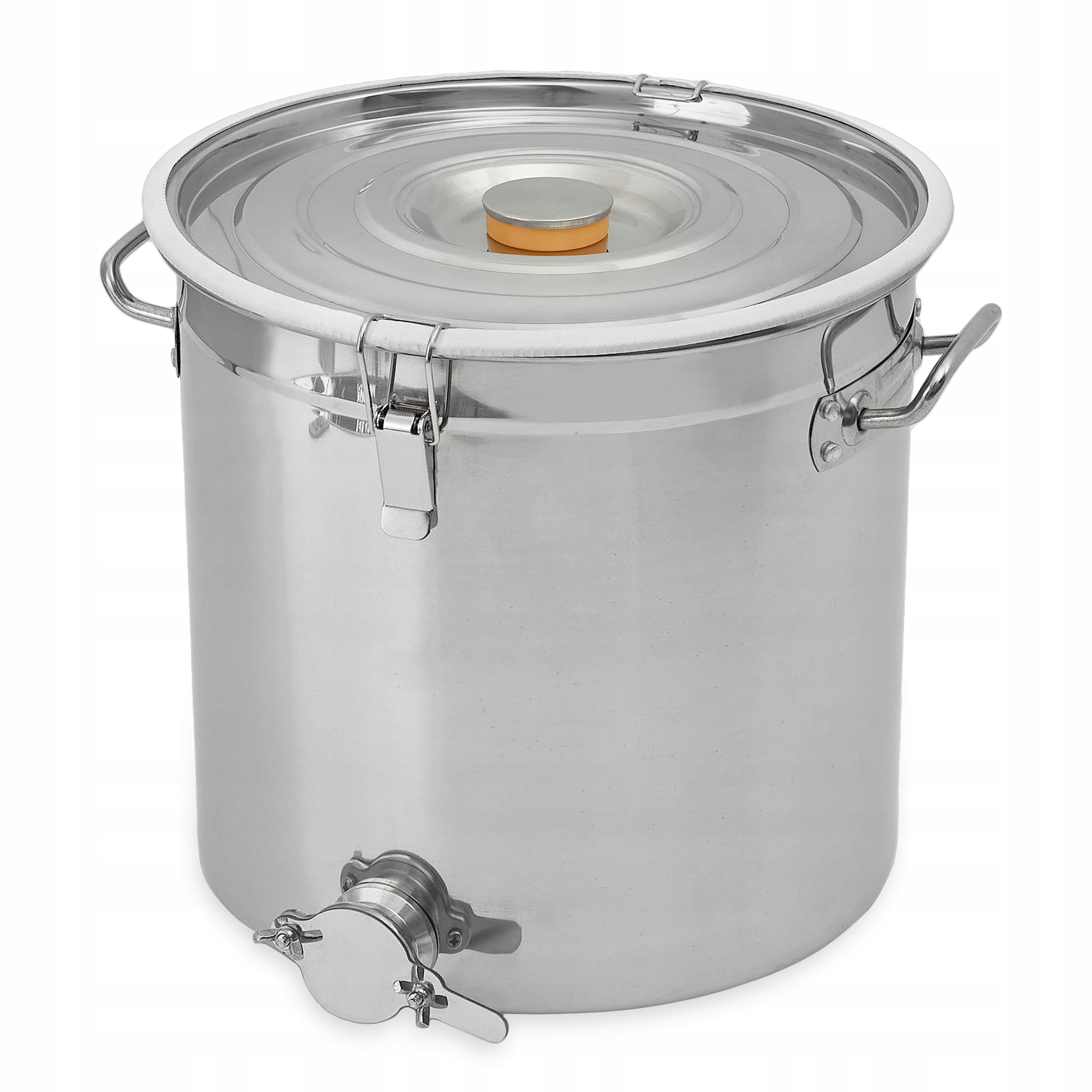 

Odstojnik 50L nierdzewny z uchwytami i klamrami