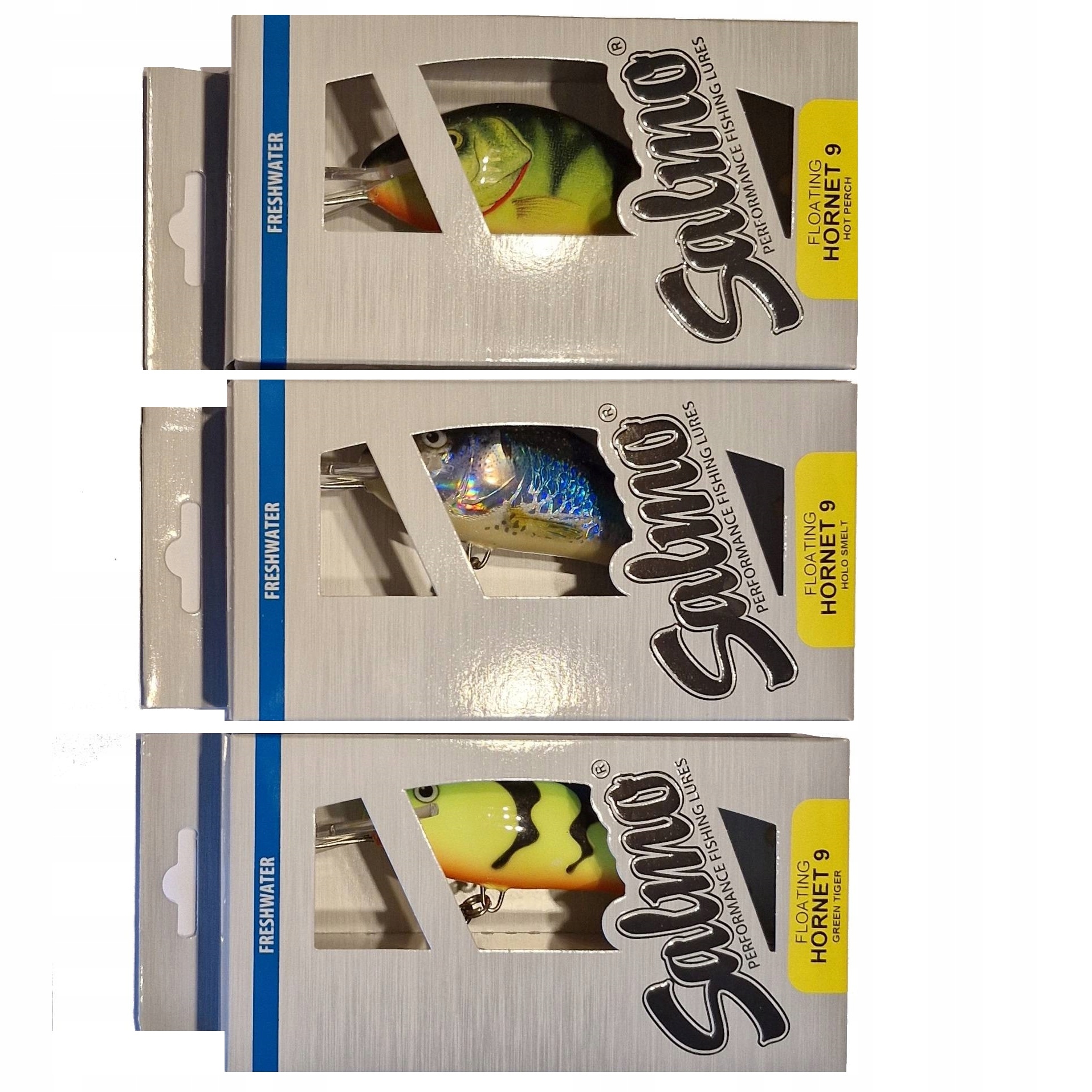 Woblery Na Suma Salmo Hornet 9 CM Zestaw 3 Szt