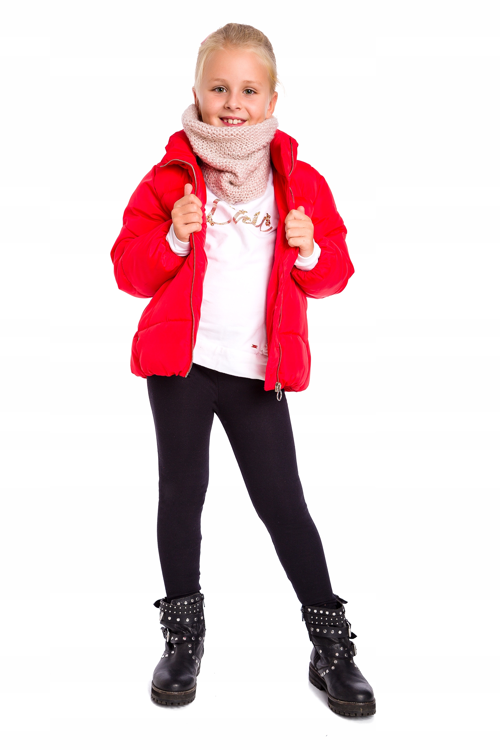 

Dziecięce Legginsy Ocieplane Grube Getry CHILD28