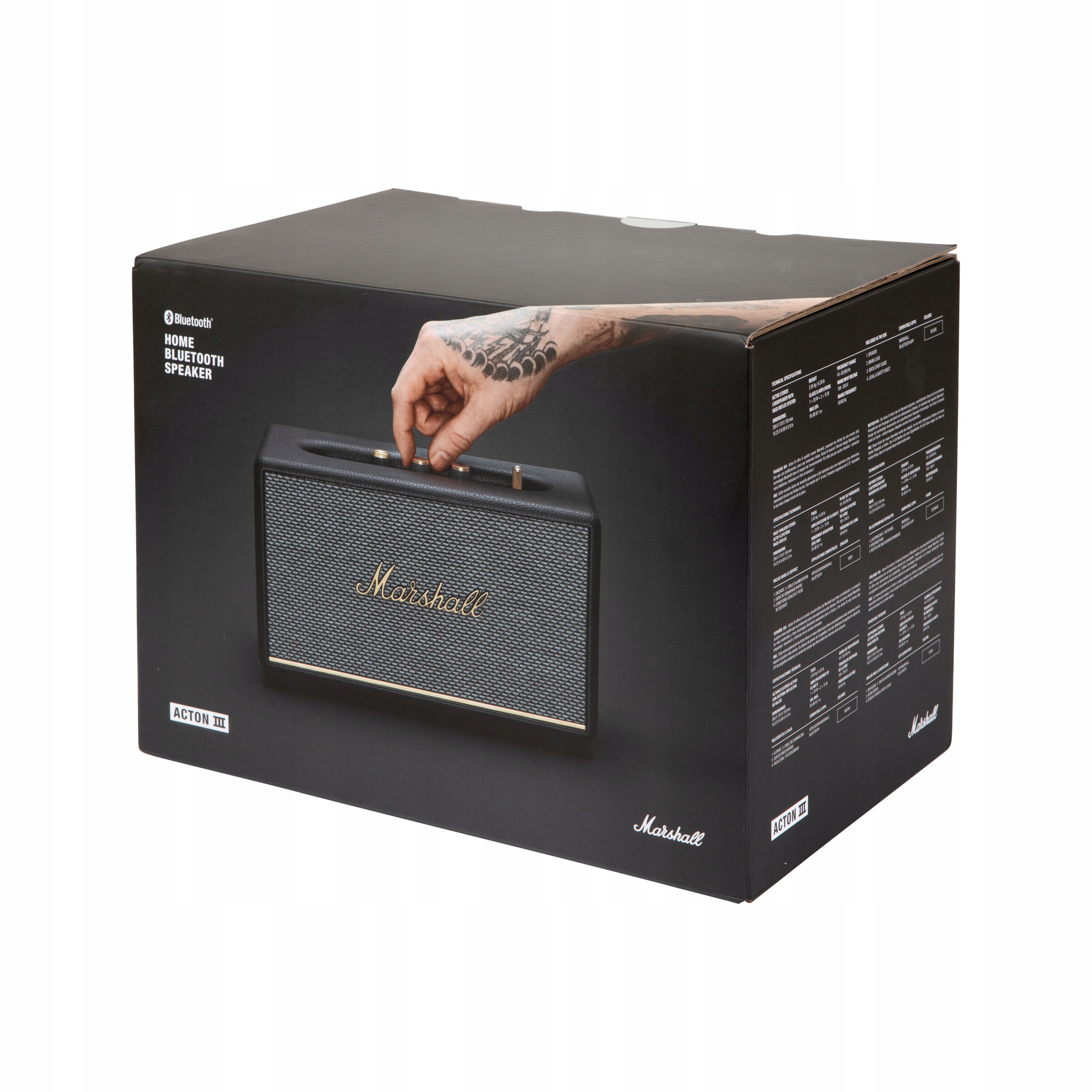 Marshall Acton III bluetooth reproduktor černý