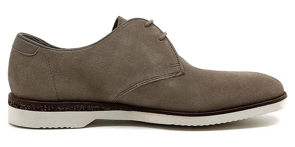 Clarks Pánské polobotky Tulik Free velikost 39,5 hnědá nubuková kůže