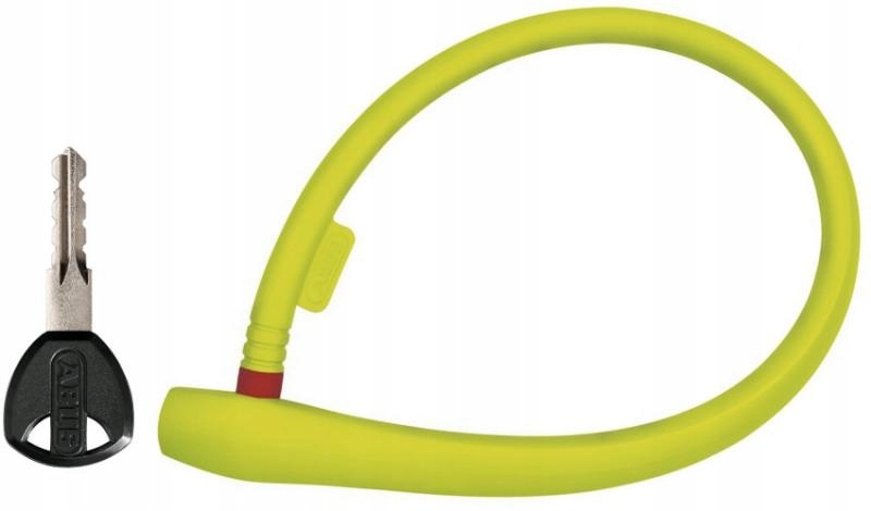 Zabezpieczenie Rowerowe Zamknięcie Abus Pętlowe Ugrip Silikon 560/65 Lime