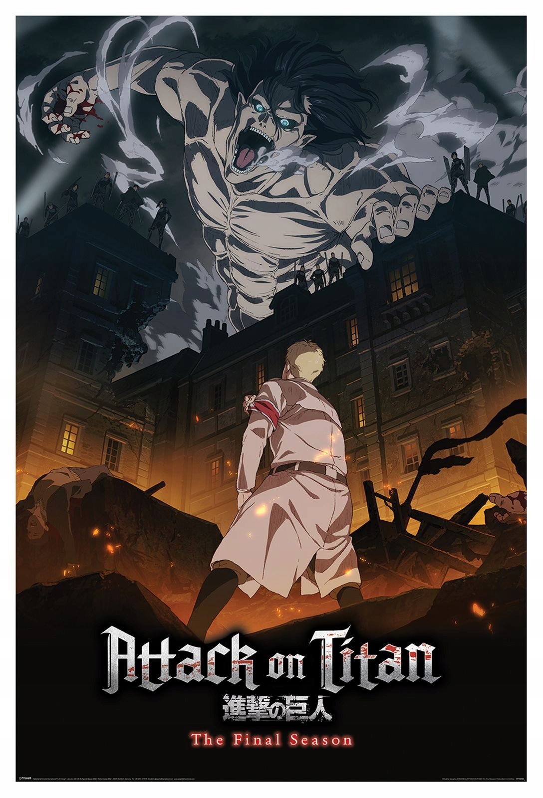 

Attack On Titan S4 Eren Onslaught plakat 61x91,5