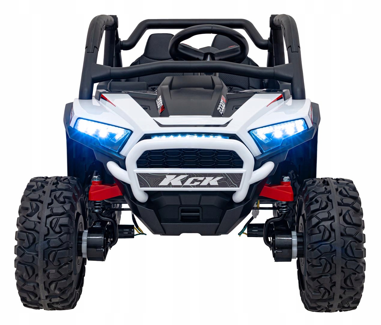 Auto Pojazd Na Akumulator 24V Buggy 4x4 Kck 4x70W MP3 Led Skóra Pilot Eva