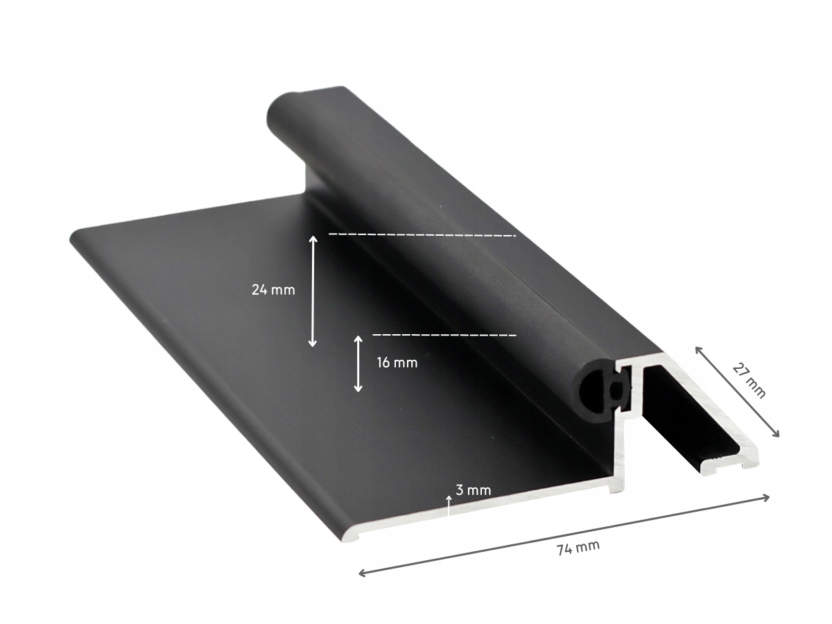 PRÓG ALUMINIOWY UNIWERSALNY - 4 KOLORY Marka inna