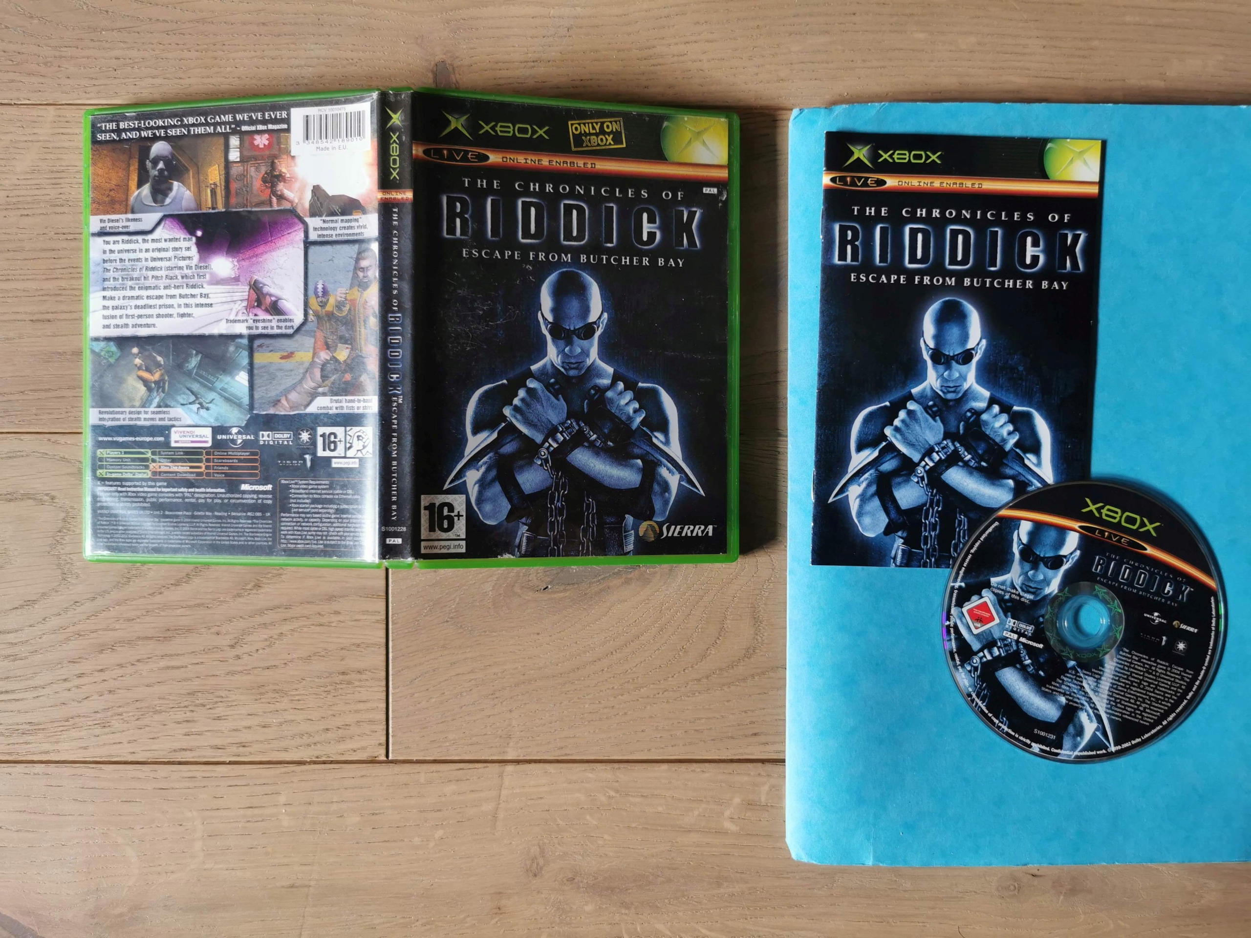 The Chronicles Of Riddick Platforma Microsoft Xbox