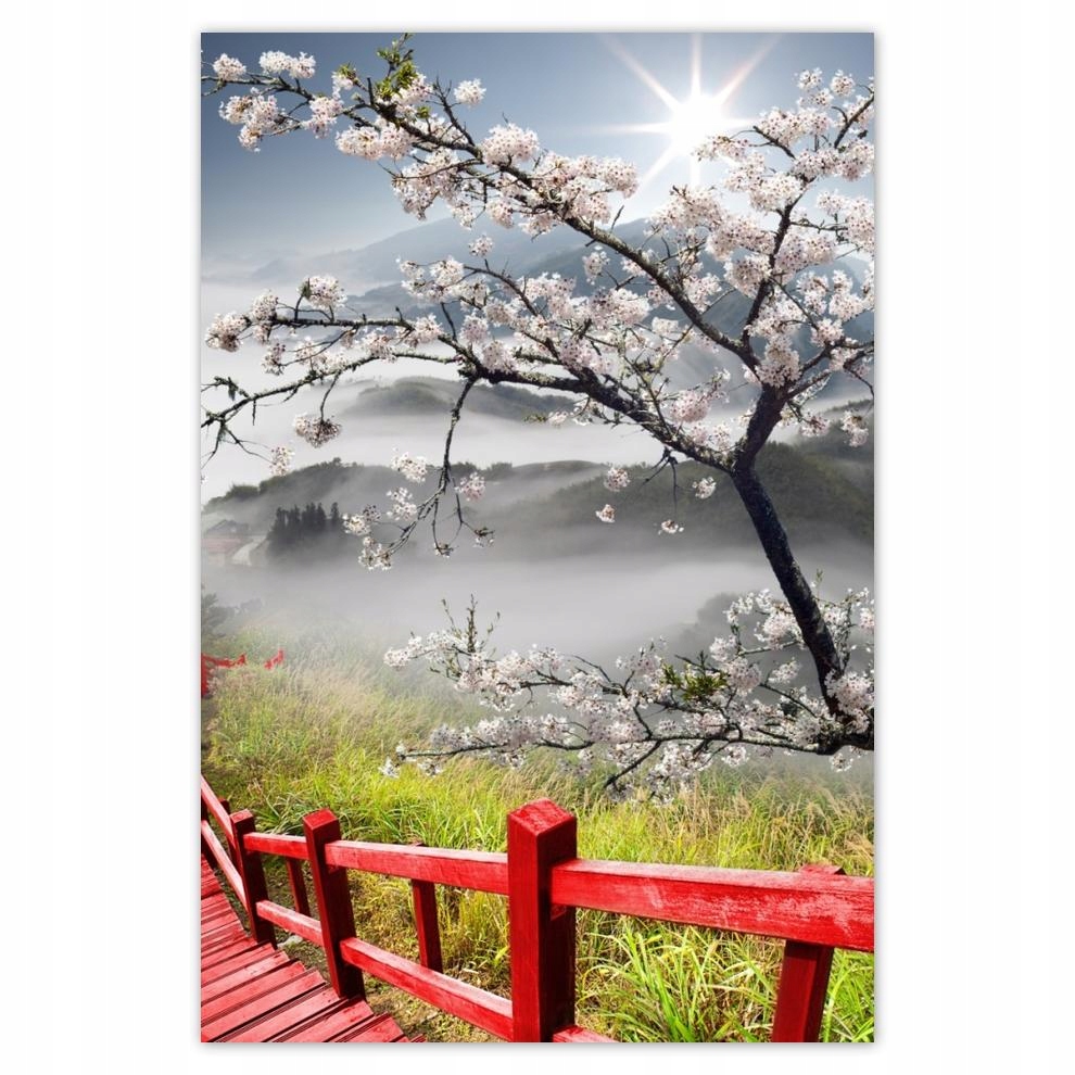 

Plakaty 40x60 Czerwony most w Japonii