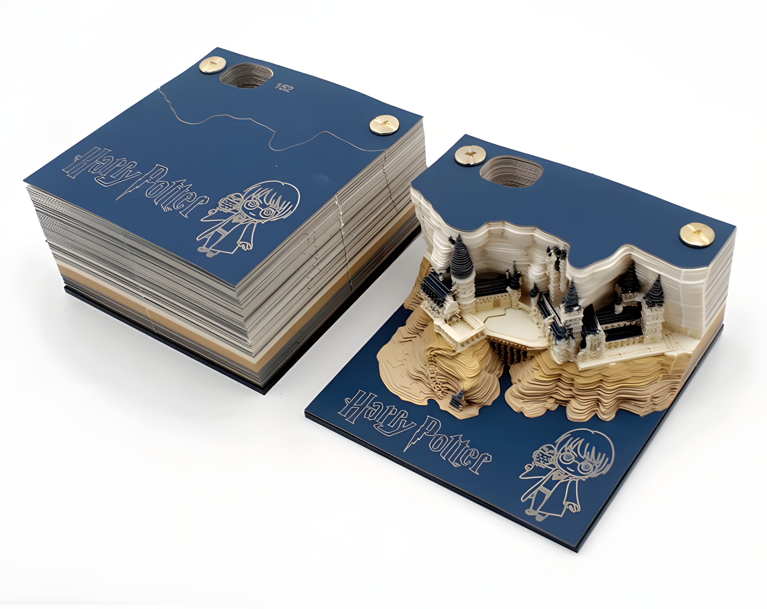 2024 NOTATNIK RZEŹBA Z PAPIERU 3D--BEZ KALENDARZ