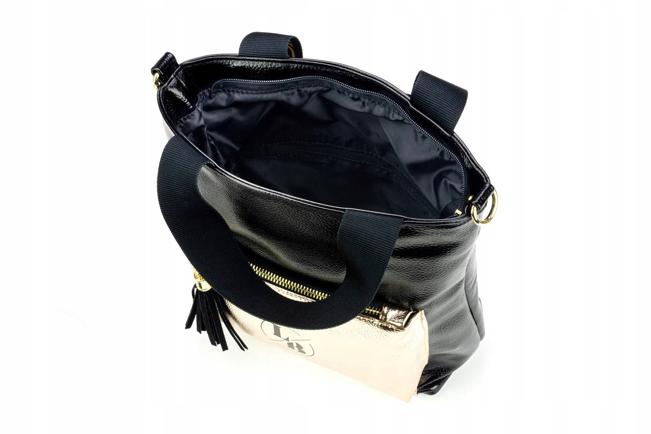 LAURA BIAGGI TOREBKA SHOPPER LISTONOSZKA CZARNA Płeć kobieta