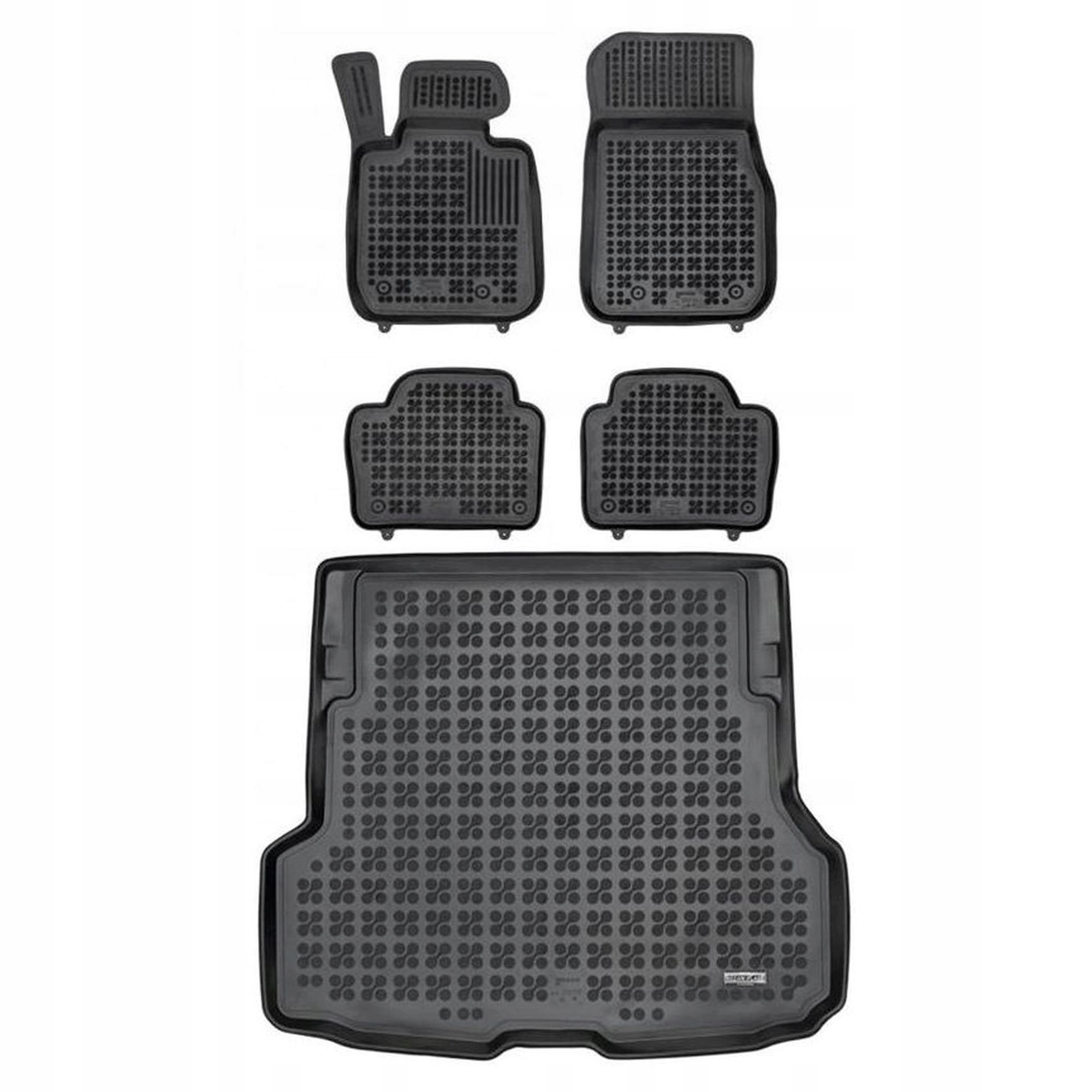 Gumová sada koberčekov a rohoží Bmw radu 4 F36 2014-2021 Coupe Gran Coupe