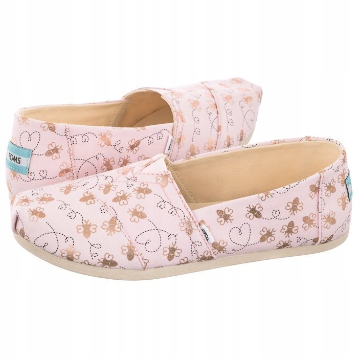 Espadrilkové boty Toms Alpargata 10017801 Růžové