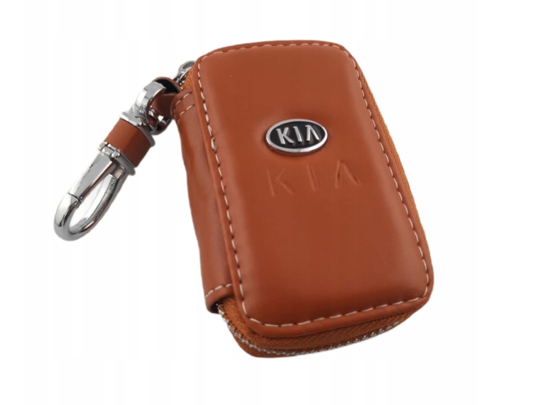 Kia Etui Pokrowiec Skórzany Na Kluczyk Brązowy