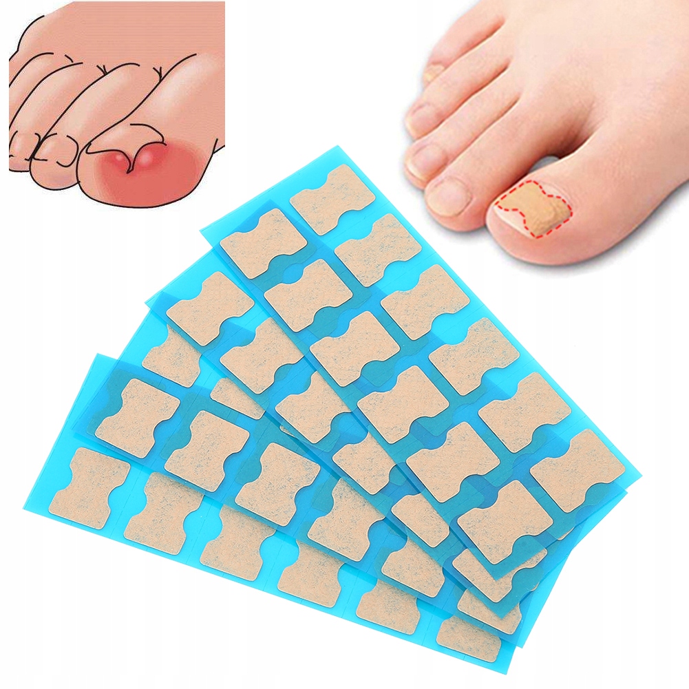 48 X PASKI ŁATKI NA WRASTAJĄCE PAZNOKCIE PLASTRY Rodzaj zestaw