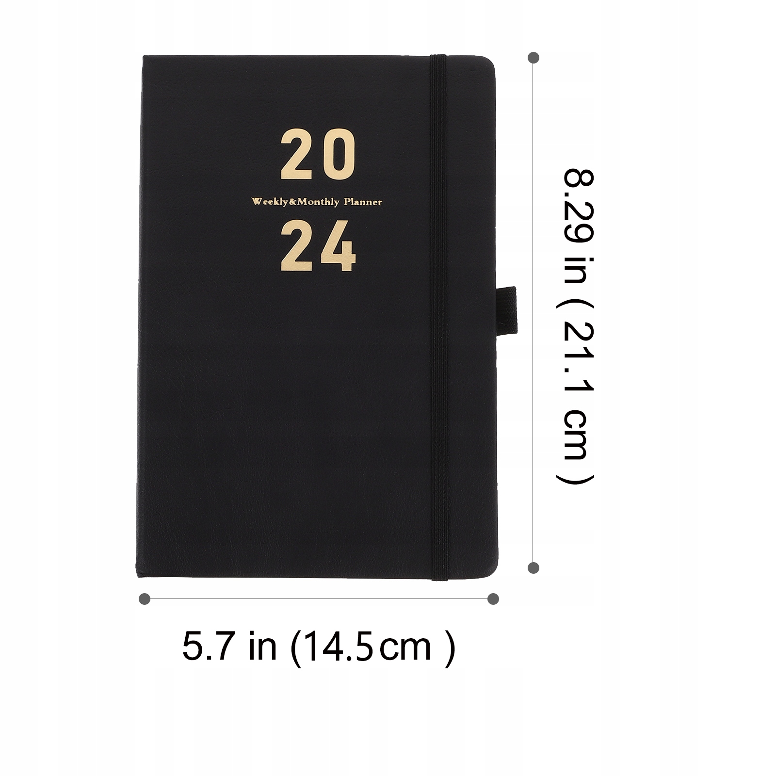 Przenośny notatnik Agenda Book 2024 Rodzaj biurkowy