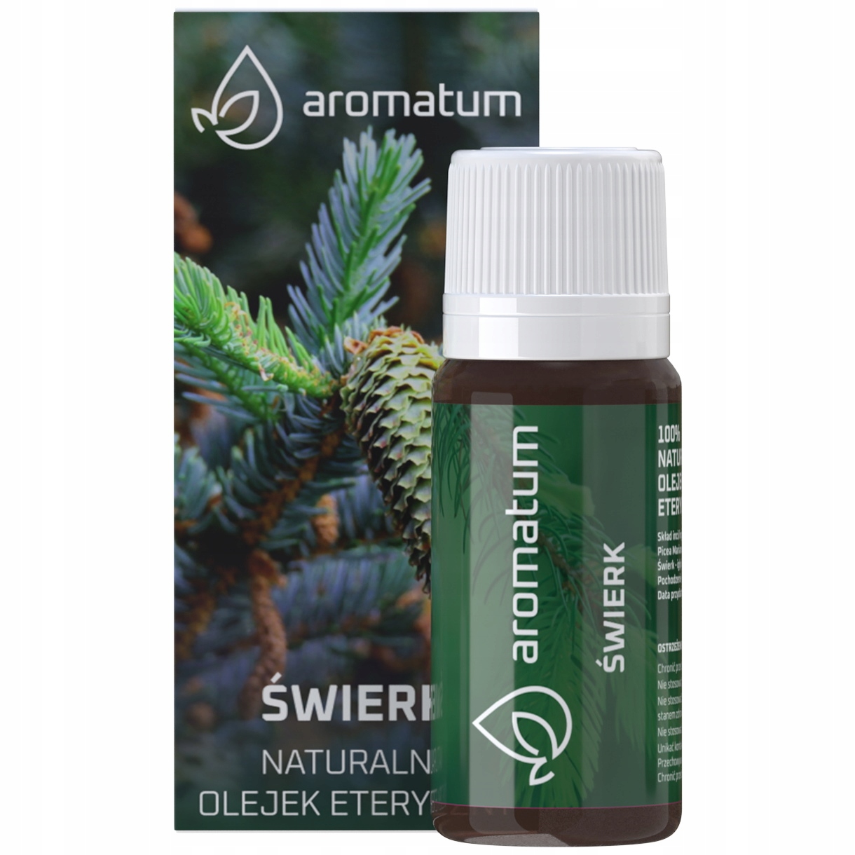 

Naturalny olejek eteryczny Świerk z świerku 7 ml