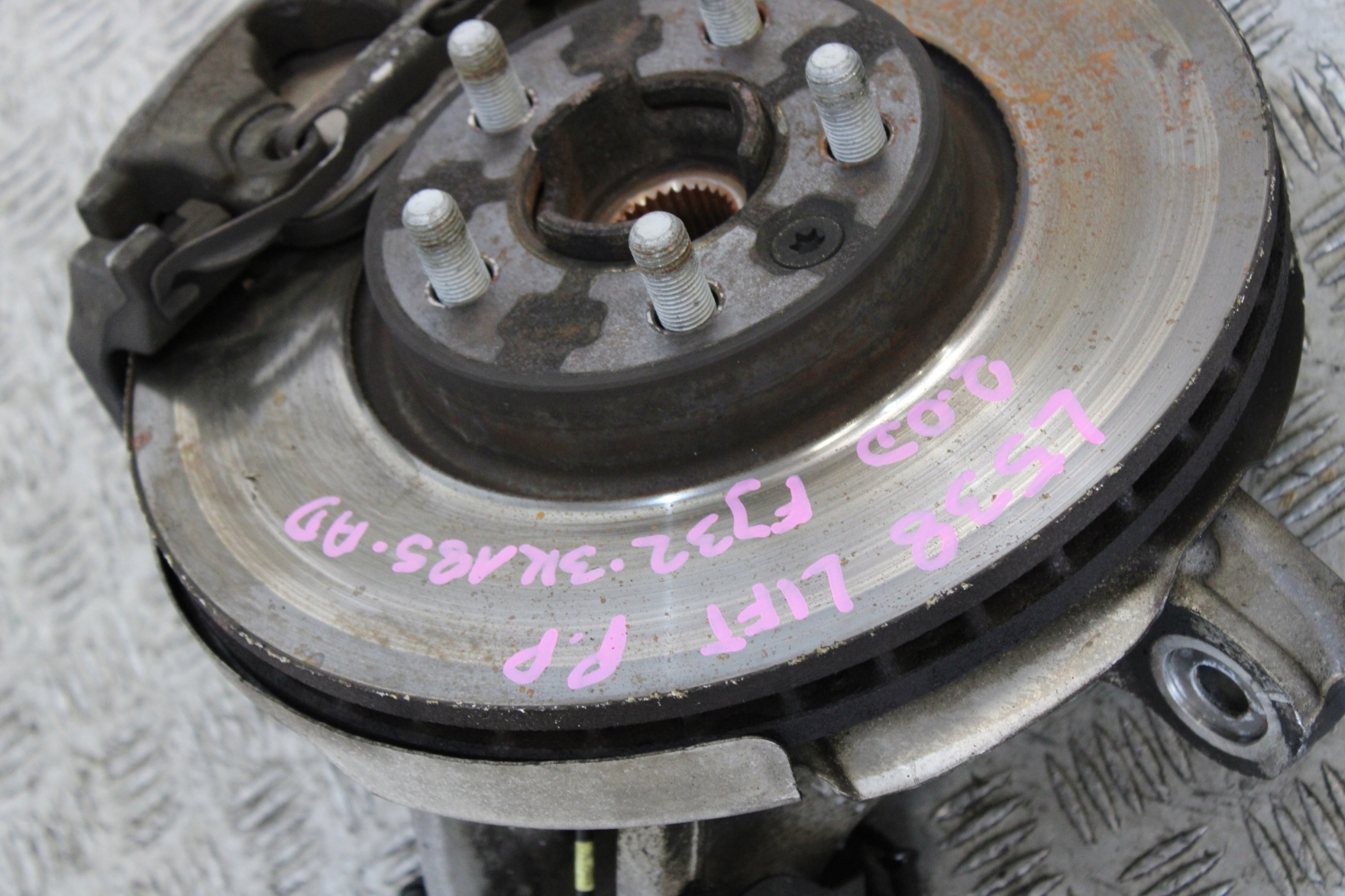 swing shock absorber McPherson right front LAND ROVER EVOQUE LIFT FL L538