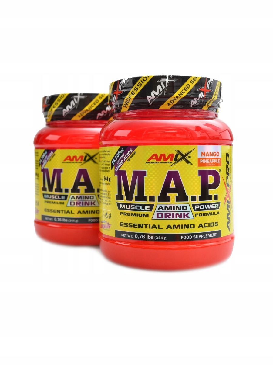 AmixPro M.a.p. 2 x 344 g Map Powder mango ananas ekonomy pack
