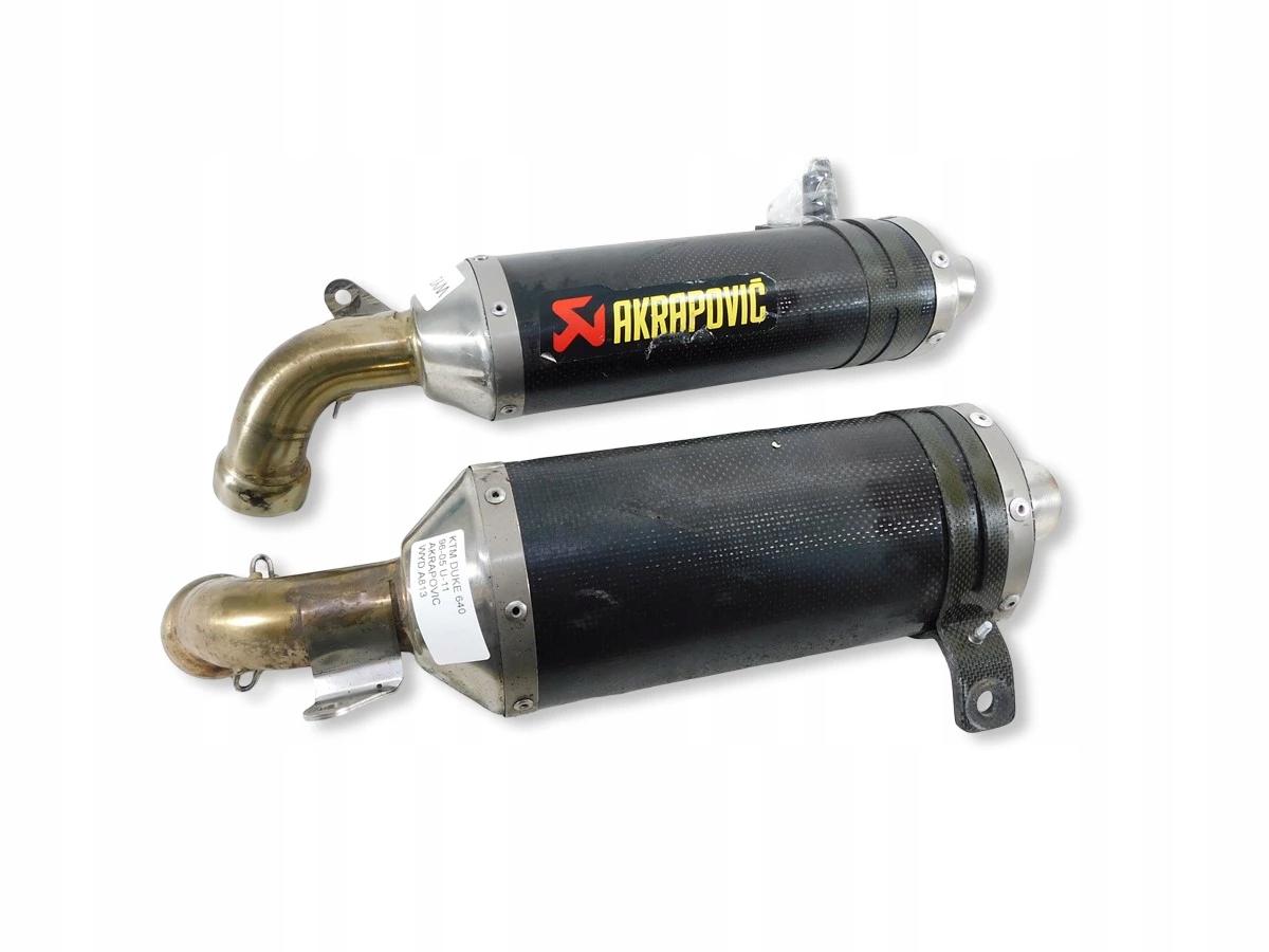 Koncový Výfuk Tlmiča Ktm Duke 640 96-05 U-11 Akrapovic