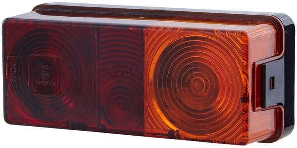 Kombinovaná zadní lampa obdélníková 12/24V 170x64x75 mm Hella 2SD998531067
