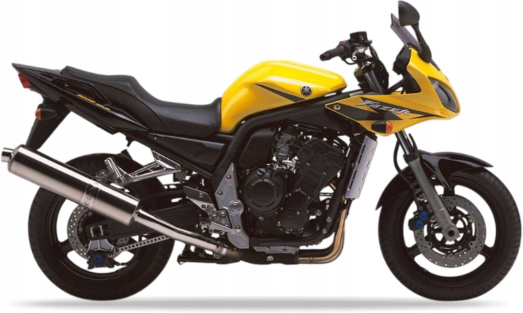 Samolepky Juula Pro Yamaha Fzs 1000 Fazer 2003 Žluté