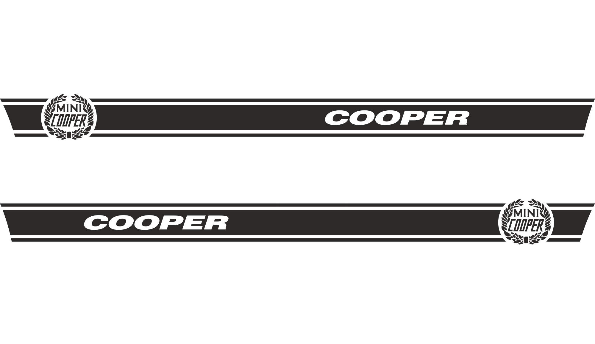 Naklejki na boki Mini Cooper R56 - COOPER 01 Producent Inny