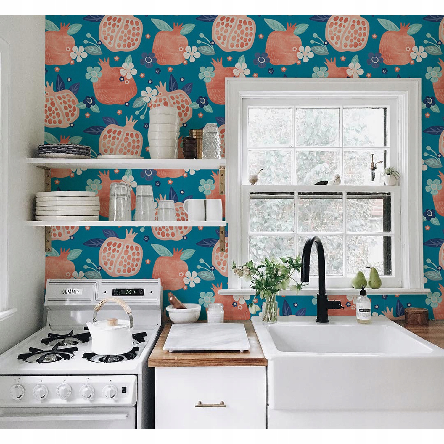 

Tapeta ścienna Akwarelowe rysowane owoce 360x250cm