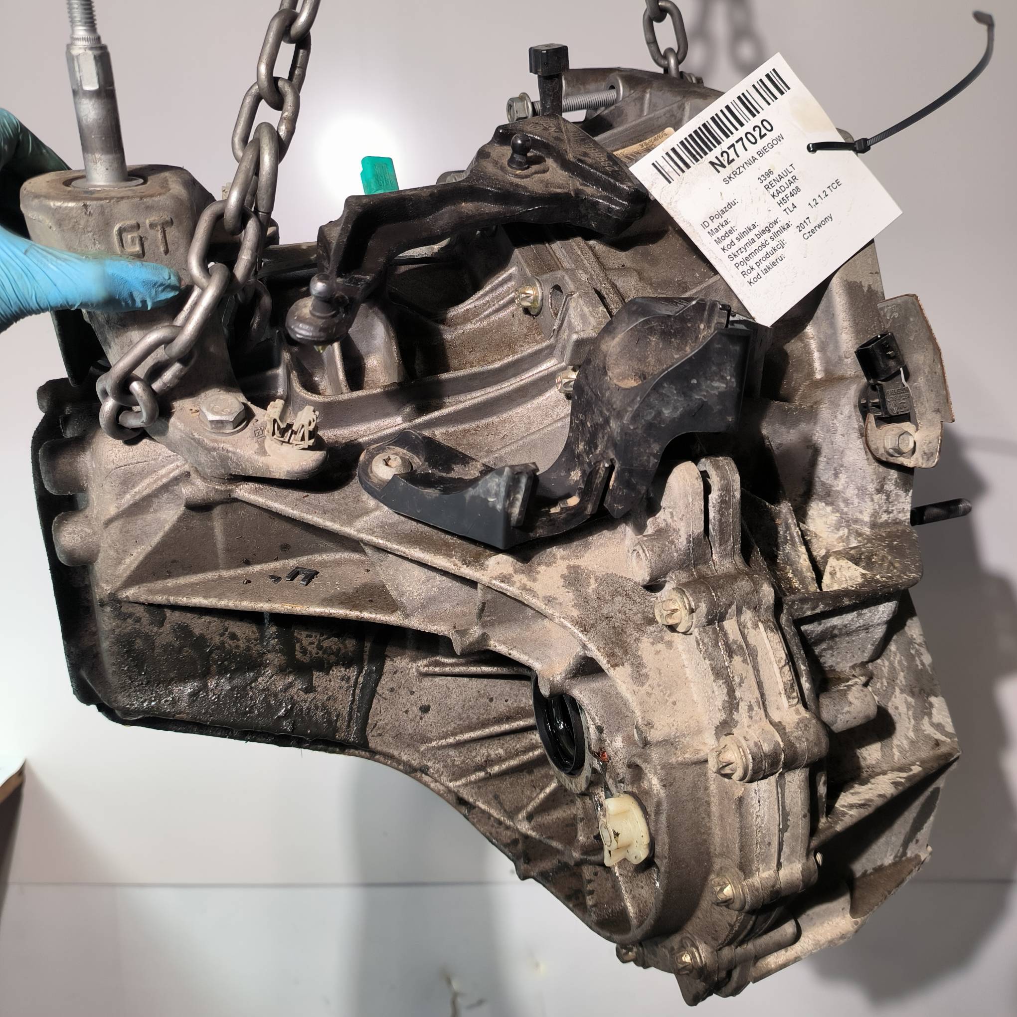 CAMBIO TL4083 1.2 TCE RENAULT KADJAR