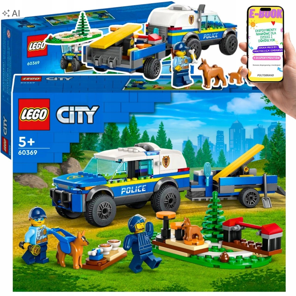 Lego Zwierzęta City Szkolenie Psów Policyjnych Dla Dziecka Ebook