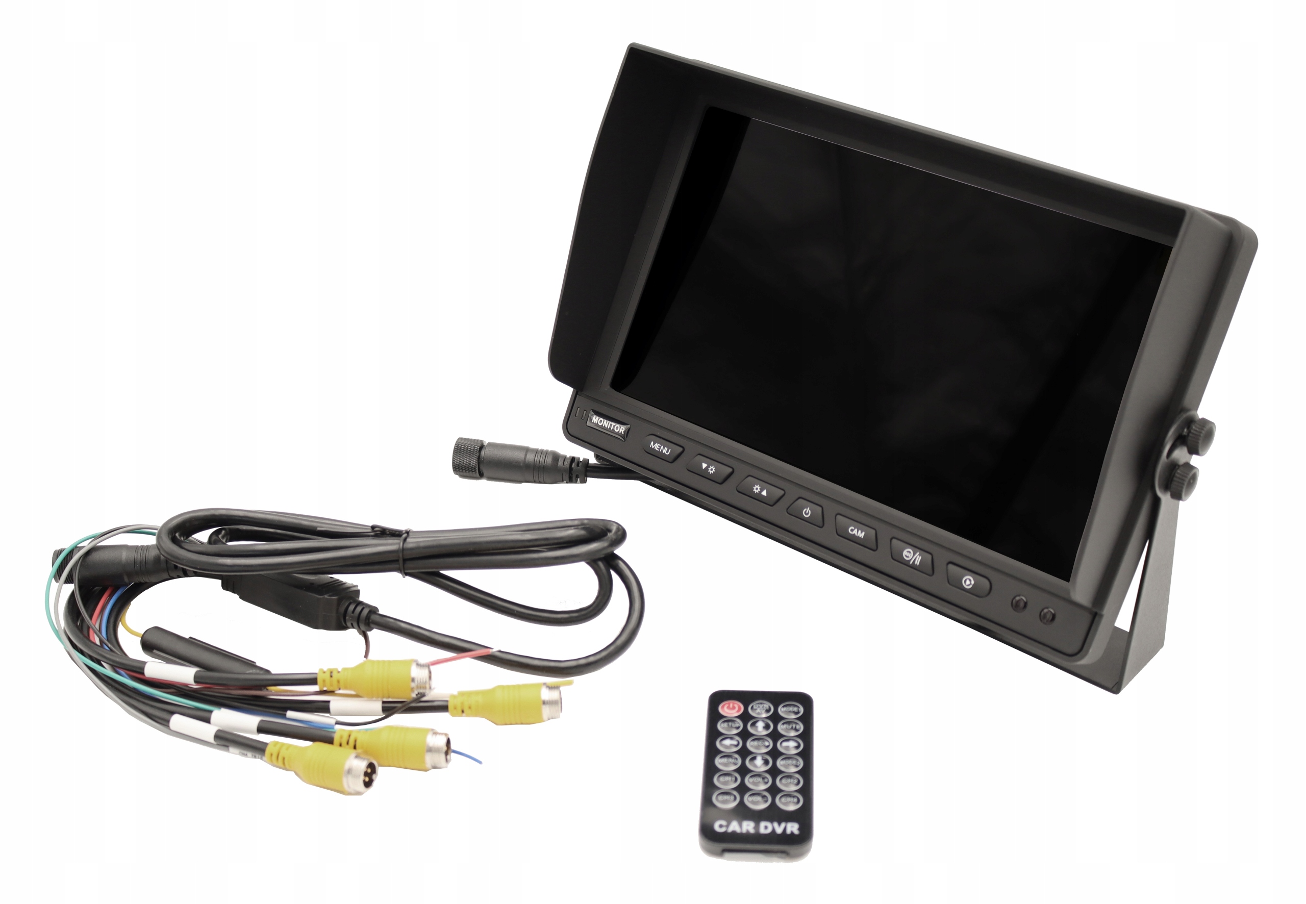 Monitor 10 cali AHD do 4 kamer funkcja nagrywania Model LYME M-1016DV