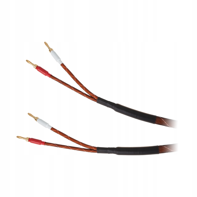 Reproduktorový kabel 5.0 m Kruger&Matz (banánkové konektory)