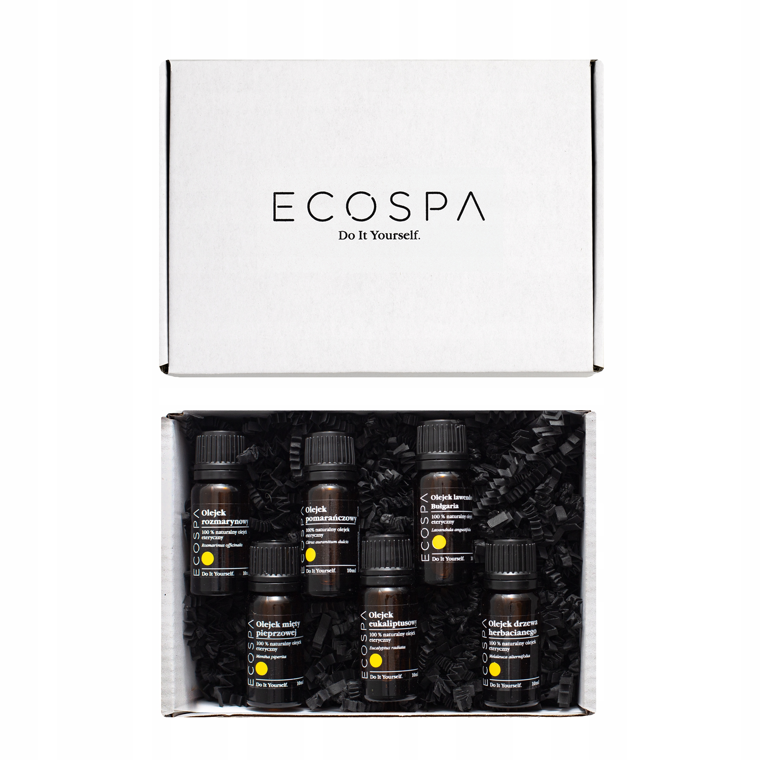 Zestaw Prezentowy Aromaterapia 6 Szt Naturalnych Olejków Eterycznych Ecospa