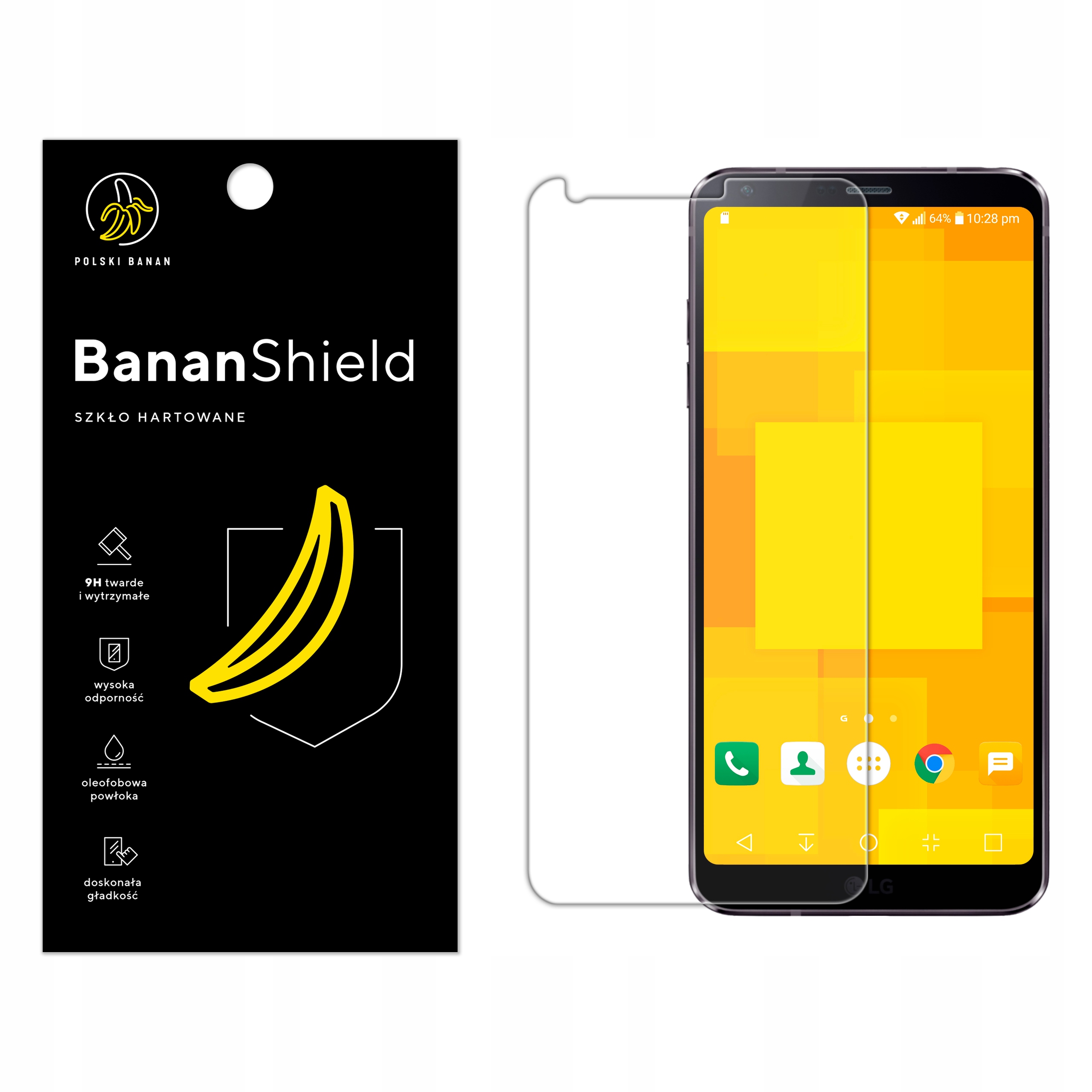 

Szkło Hartowane Polski Banan 9H do Lg G6