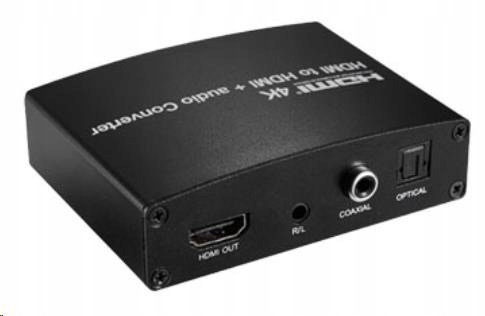 Premiumcord Hdmi 4K Audio extraktor s oddelením zvuku na stereo jack, …