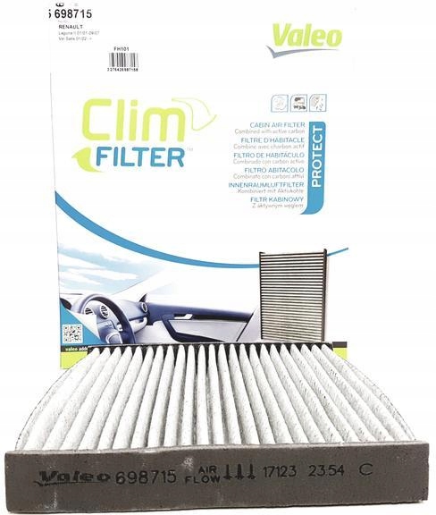 

Valeo Filtr Kabinowy Z Węglem Renault Laguna II