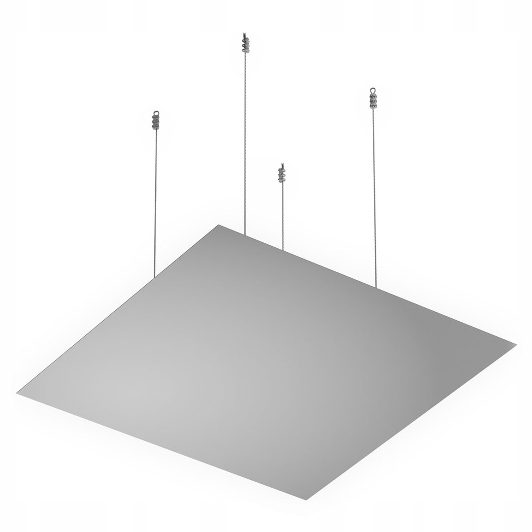 Základňa na zavesenie Sq 500 farba šedá Kluś