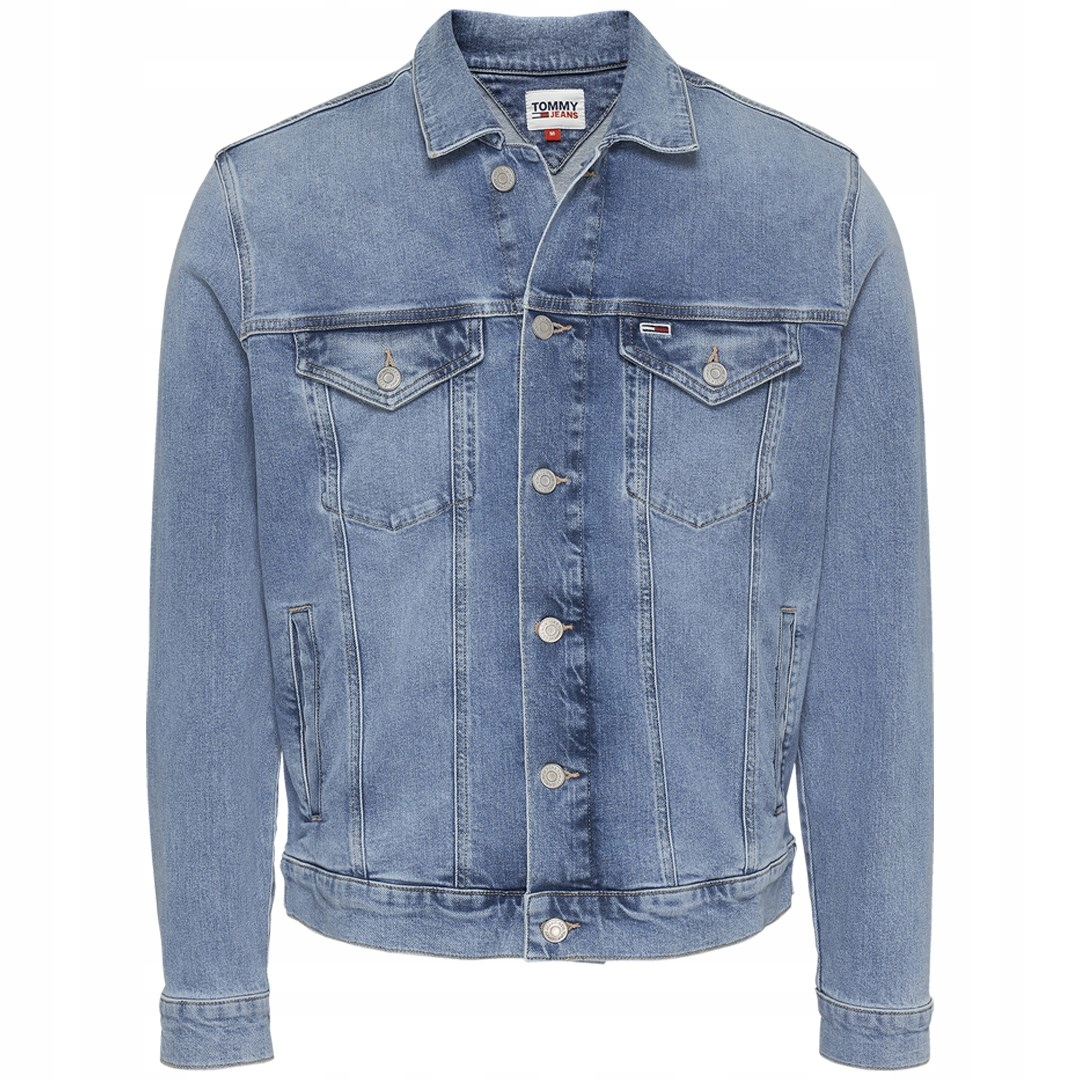 Pánská džínová bunda Tommy Jeans DMODM12752 Modrá velikost M