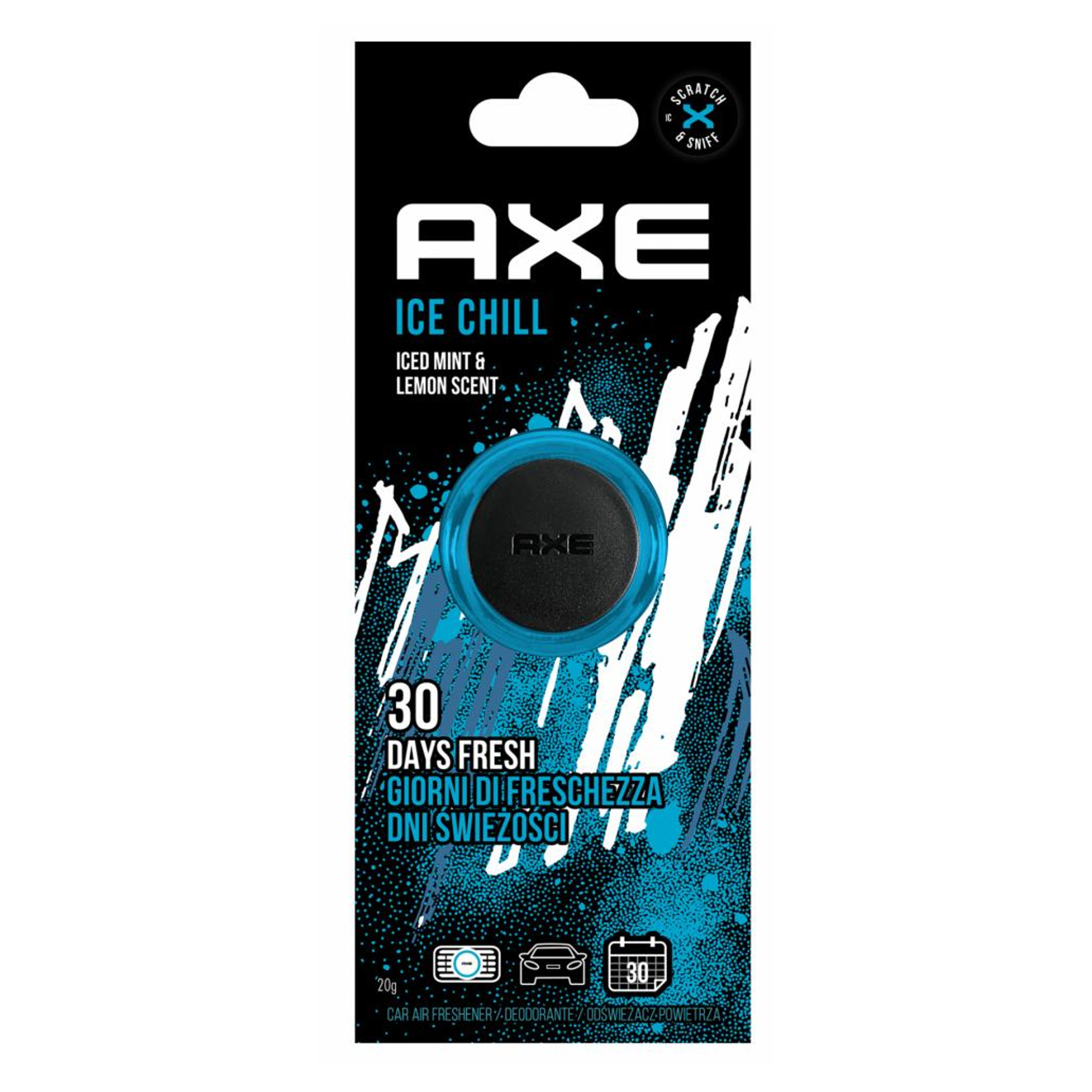 

Axe Mini Ice Chill Zapach Do Samochodu Na Kratkę