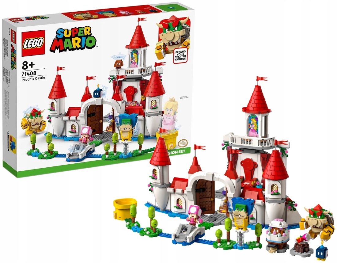Lego Mario Zámek Peach Rozšiřující 71408
