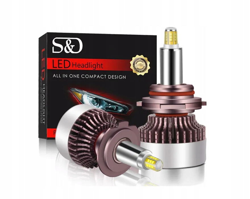 Żarówki LED H7 20000LM CANBUS 360° 80W