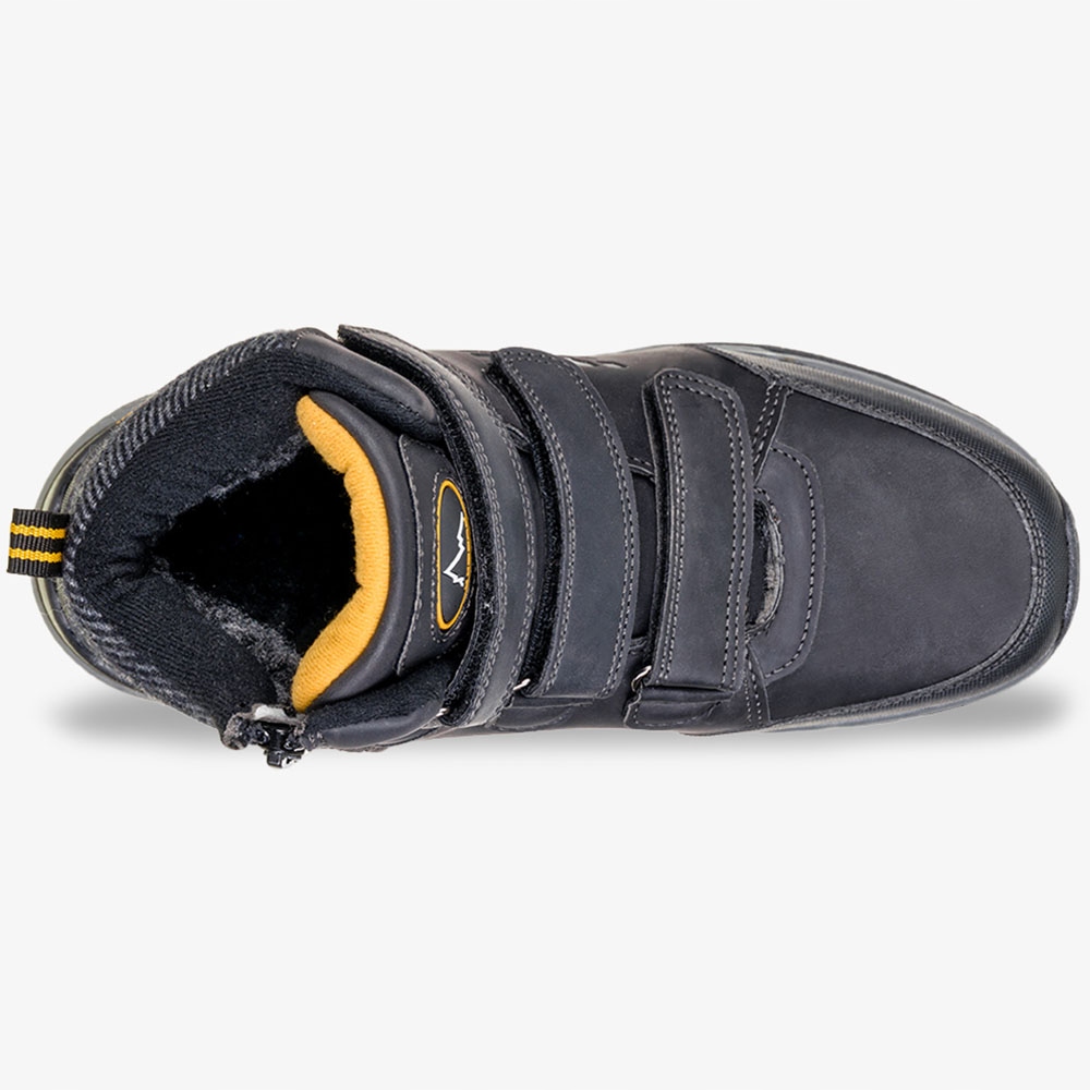 BUTY TREKKINGOWE TRZEWIKI BOTKI NA RZEPY OCIEPLANE Marka Badoxx