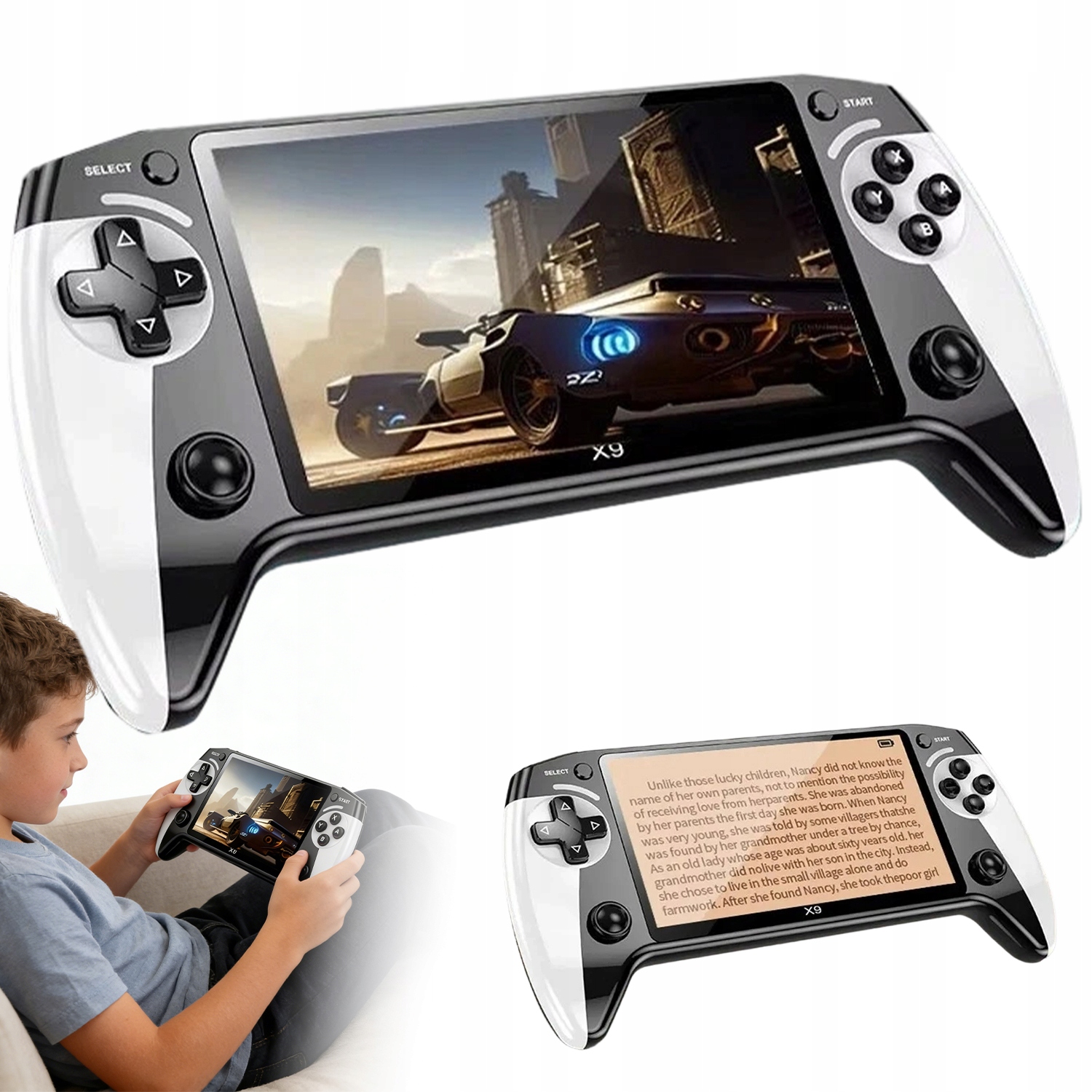 Emulator Konsoli Do Gier Ponad 6000GIER Wyraźny Obraz Długa Gra Bez Przerwy