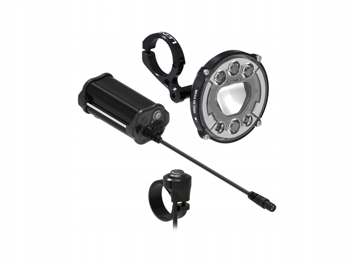 Přední světlo na kolo Lezyne Hb StVZO P2600 lm Usb-c