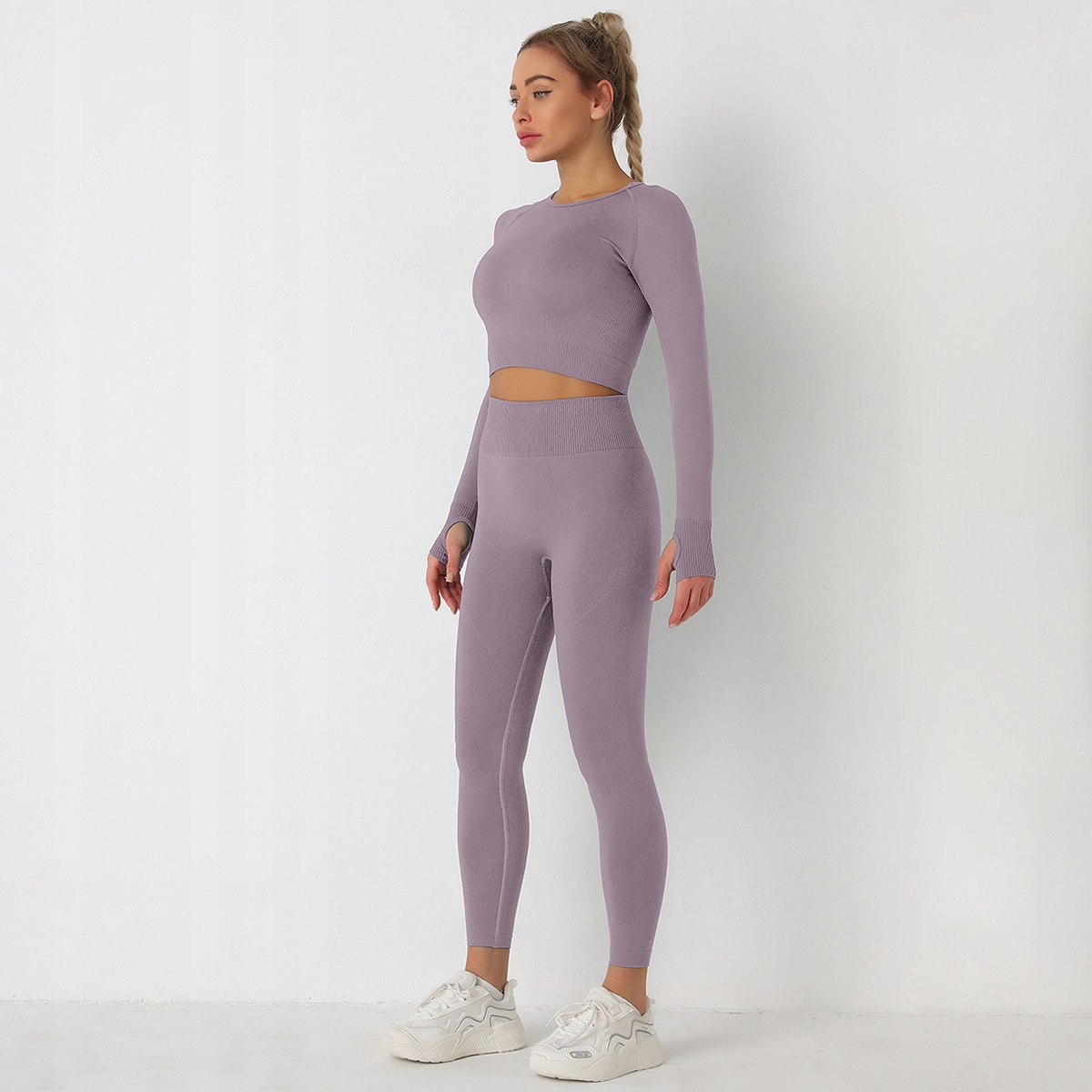 DAMSKI 2-CZĘŚCIOWY DRES FITNESS TRENINGOWY M Rozmiar M
