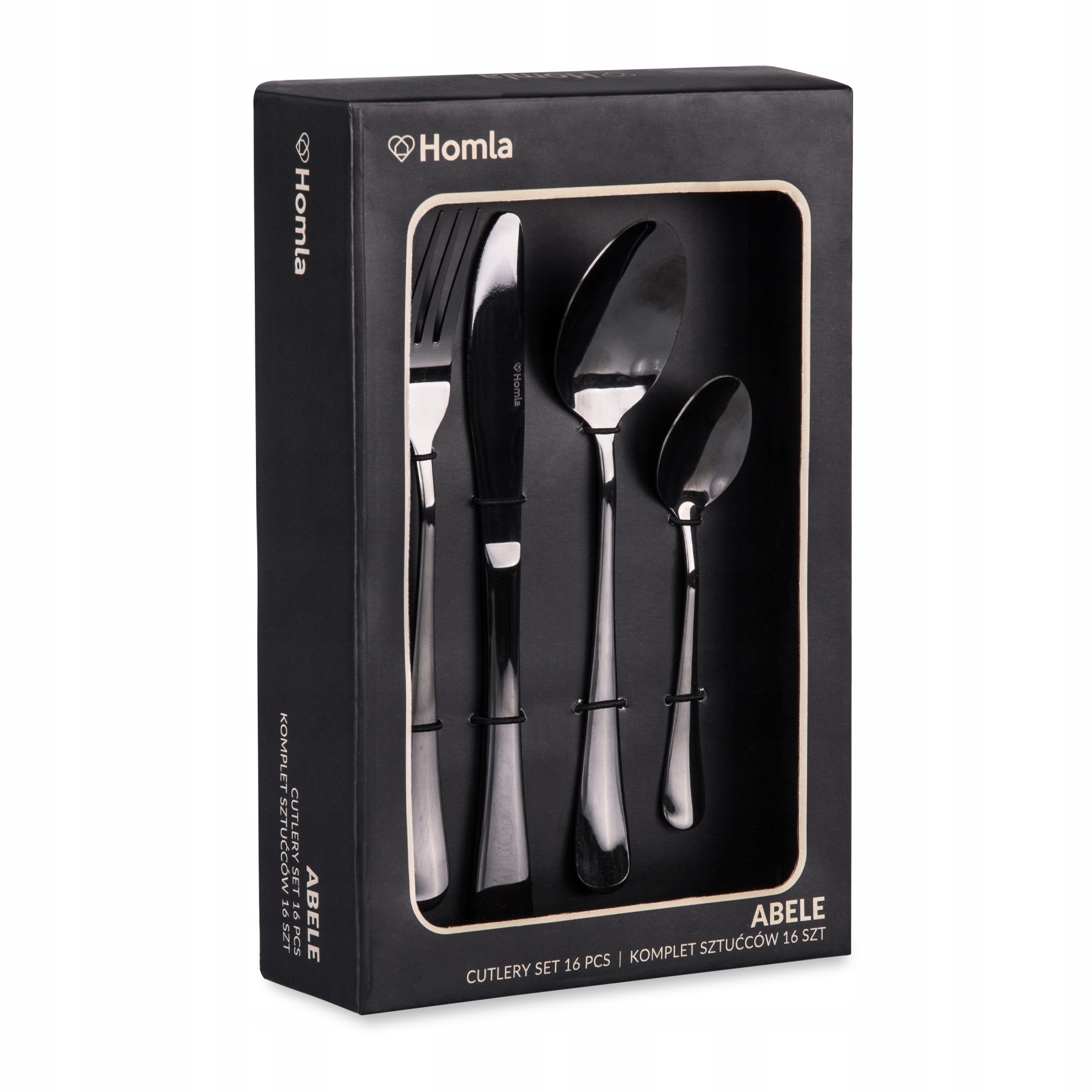 SZTUĆCE ZESTAW KOMPLET 4OS ABELE 16 szt HOMLA Marka Homla