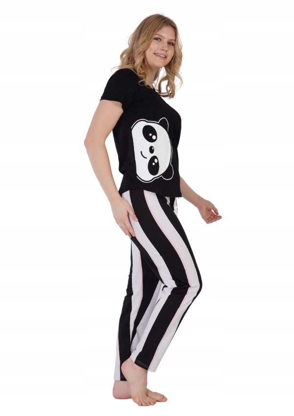 Piżama Damska bawełna krótki rękaw M Vienetta