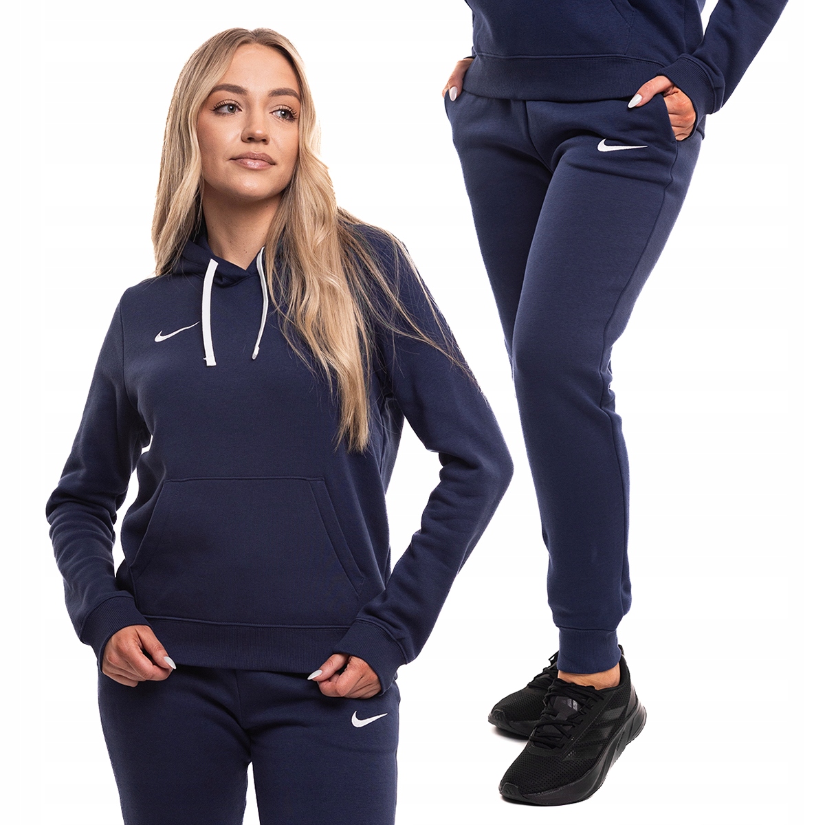 Nike Teplákovka Dámský sportovní bavlněný komplet Mikina Kalhoty Park 26 vel. XL