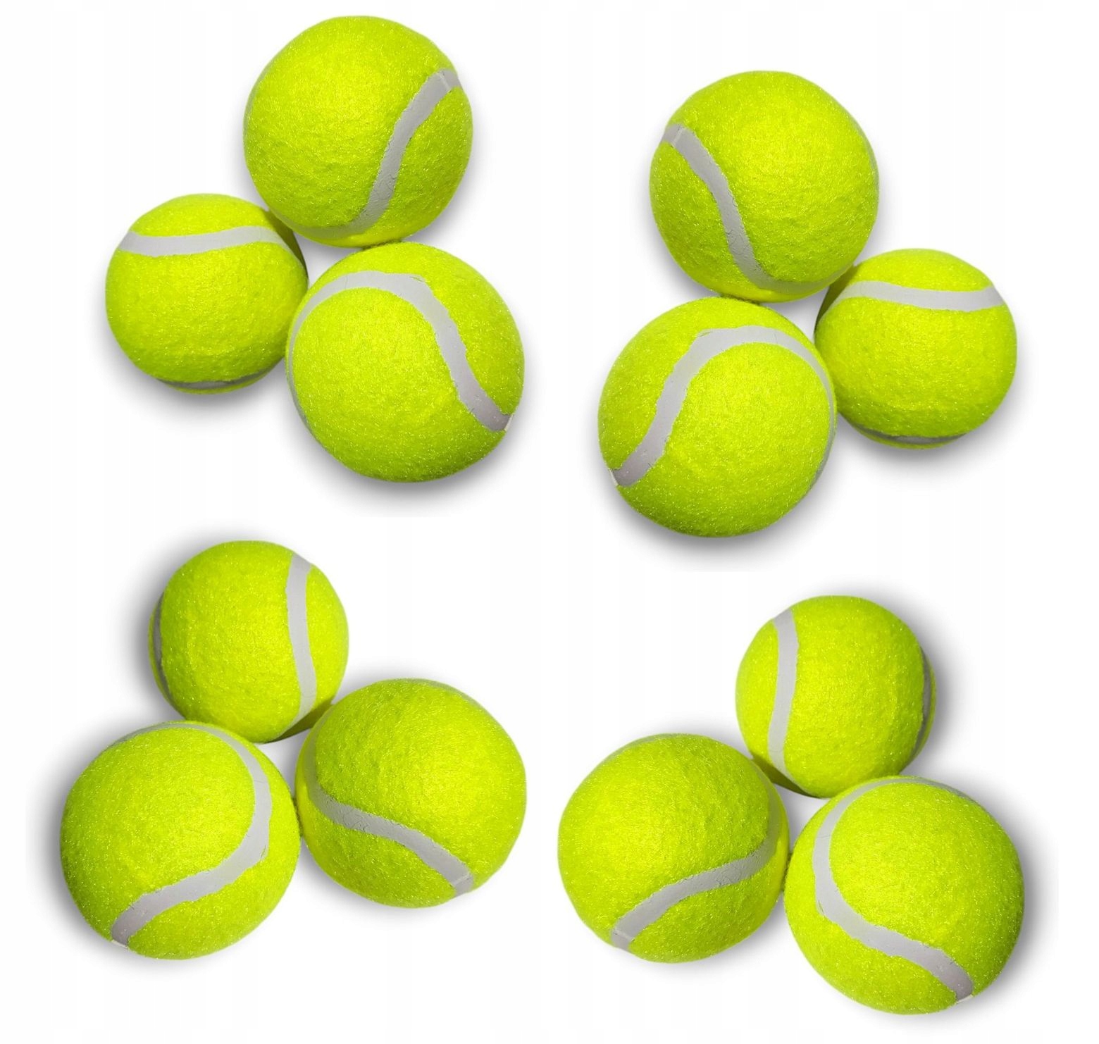 Levně Tenisové míčky na praní peří a přikrývek péřových bund 12 kusů